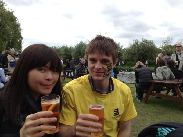 BuyMyFace's tweet photo. Day 2 at Cambridge May Bumps with Ernst &amp; Young http://t.co/sjY1vxNx