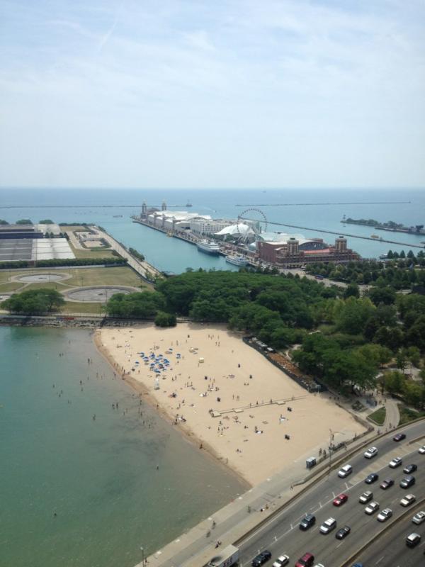 What a lovely view! #Chicago, I love you!