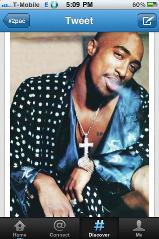 TupacPoems's tweet photo. If we really are saying that rap is an art form, then we got to be more responsible for our lyrics -Happy  #2Pac http://t.co/AUZlPm3P