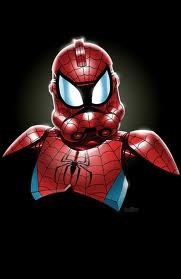 LOLstarwarsguy's tweet photo. @Amazing_Spidey_ 

Here is something for following me. 
The spider clone. http://t.co/bpC3KRXi