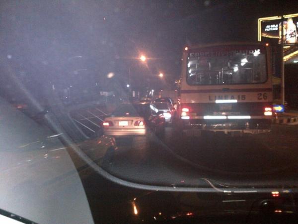 Tremendo trafico, Mcal Lopez y Venezuela