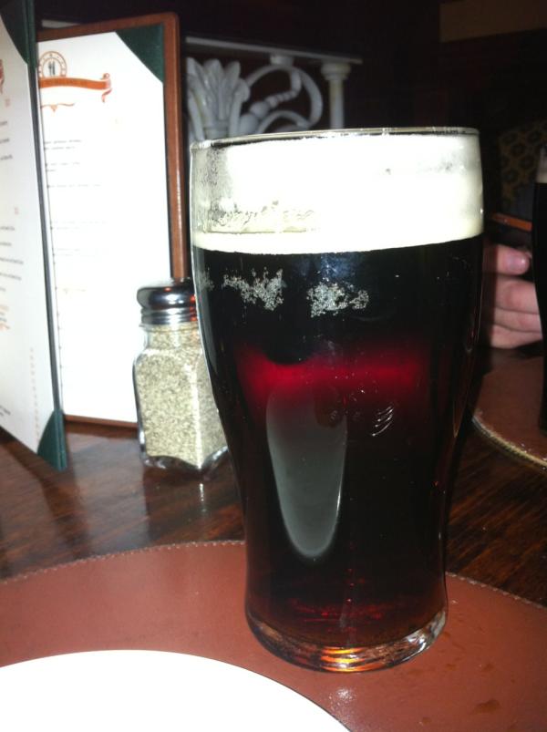 abundschuh's tweet photo. Black and Tan at Nine Fine Irishman http://t.co/8fKnX9tU