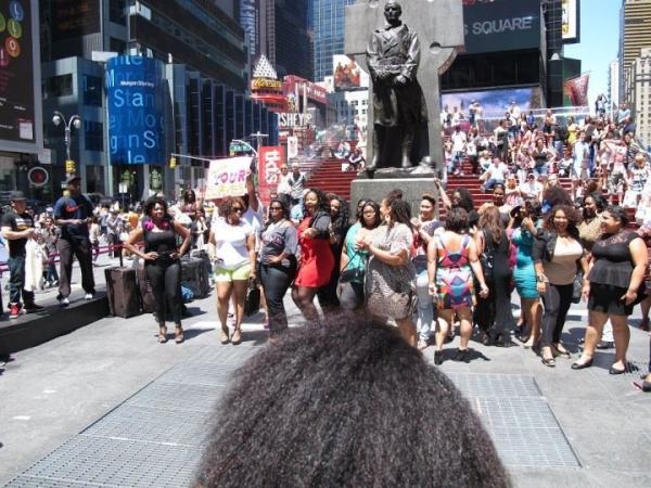 ElitePlusInc's tweet image. Who run the world...??? BIG GIRLS!!! #Plussizeflashmob