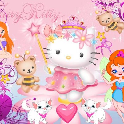 Hello Kitty Wallpaper 17  Hello kitty backgrounds, Hello kitty