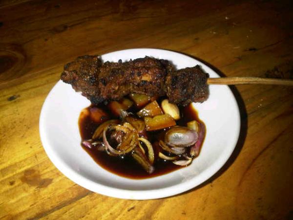 Sate Bebek <a href="/rumahwarteg/">Rumah Warteg</a> Empuk,tidak amis, bumbu rempah panggang kecap! LEZAT!