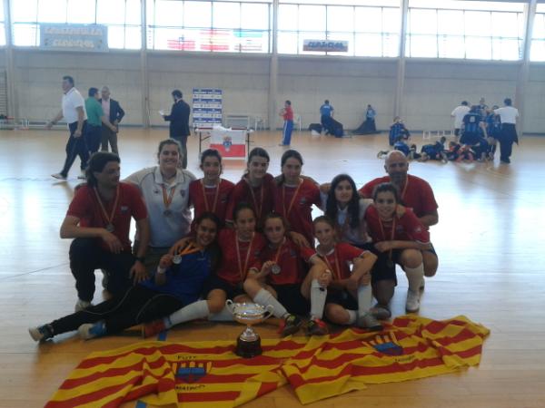 Les nenes del futsal mataro han quedat subcampiones d espanya 2012 a santander. Moltes felicitats noies.