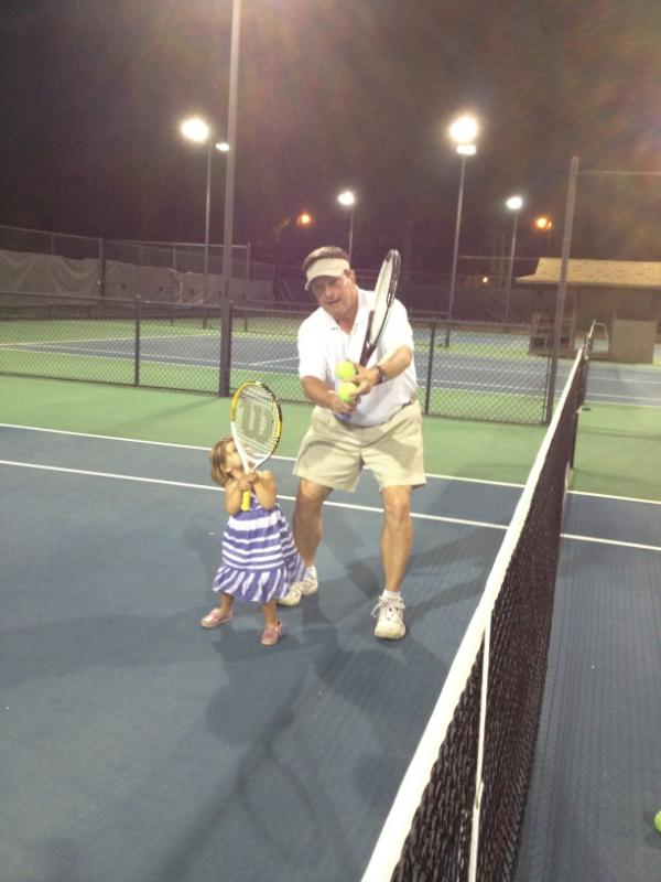 batwilliams's tweet photo. My dad and my girl http://t.co/lGoI8l3C