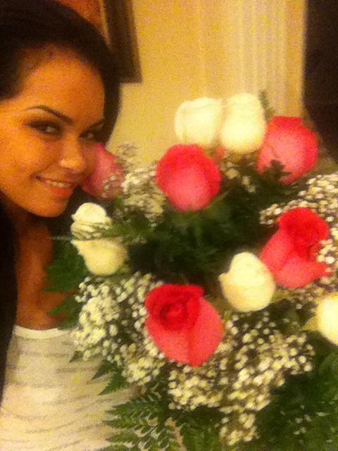 Flowers just because he loves me. http://t.co/hkgpjxO2