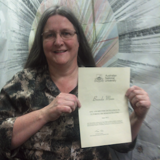 brendam's tweet photo. Excited that I was one of three people awarded the "2012 ANU Award for Excellence in Tutoring or Demonstrating" today. http://t.co/kF5y4B4C