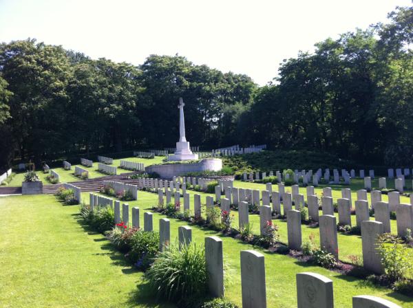 visited commonwealth war grave site in Poznan, many of those caught after the great escape are buried here. Humbling