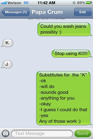 crumble912's tweet image. Trying to teach #PapaPaul that using &quot;K&quot; is unacceptable