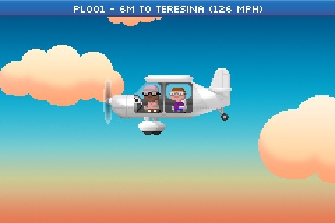 WillGShore's tweet photo. My BEARCLAW-P flying from Recife to Teresina in Pocket Planes for iOS! http://t.co/v3C7DXMc