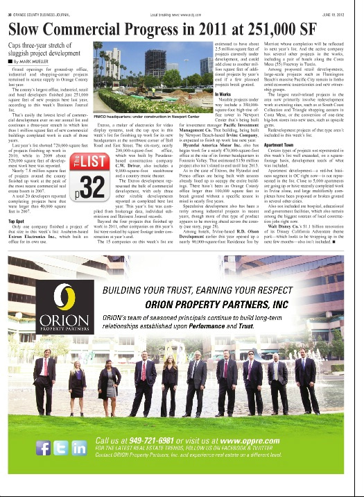 Check out our ad in the Orange County Business Journal!