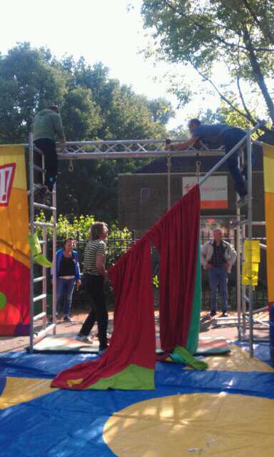 Voorbereiding in volle gang....