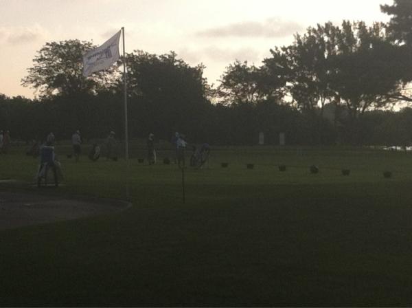 SteveKafchinski's tweet image. Hot, humid, and breezy in Wichita for this week's @NationwideTour event!  #shortgamemagic #ballstrikersparadise