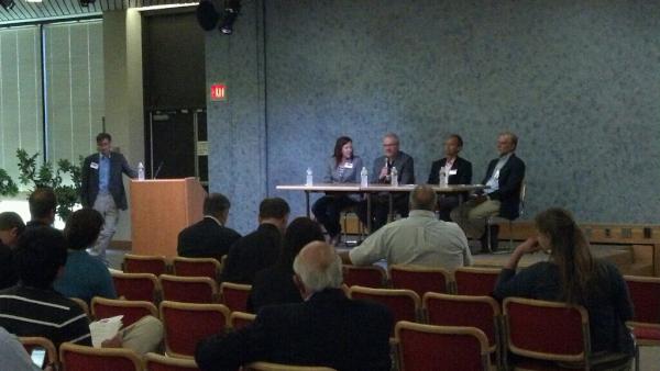 joemillerii's tweet image. Tech panel at #StartupVT Partnership Conf- @MyWebGrocer, @Allscripts, @Biotek, @IBM and #FreshTracksCapital.