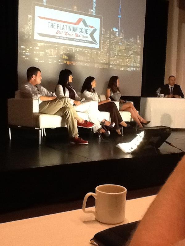 GConnaughton's tweet image. One of the great panels this time on social media #toronto #platinumcode