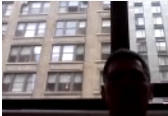 berkson0's tweet image. On Google+ hangout with @fredmcclimans as he co-mods #influencechat from #TheLabNYC. Looks more like WitSec, no?