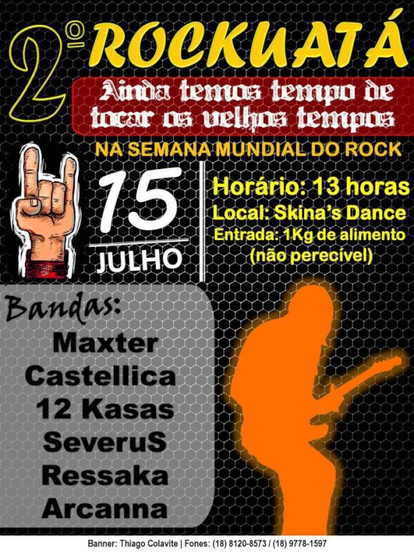 Contamos com a presença de todos!!!