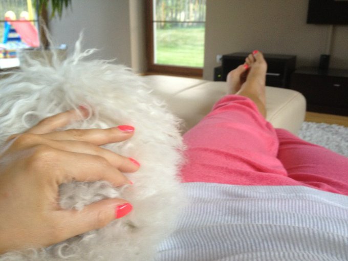 Chilin with doggie http://t.co/BXSD0JyY<a href="/tag/fan"class="tags"><span>#fan</span></a>