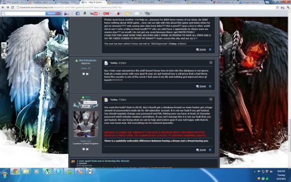 camos80's tweet photo. @NCsoftTeam_EN 
that s what gameforege blame ncsoft for hacked accounts - btw the post was deleted soon after http://t.co/kbUMJA5q