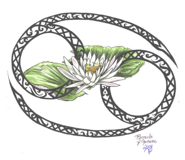 CancerFemales's tweet photo. #TeamCancer Zodiac Flower Design : http://t.co/vaxeyctj