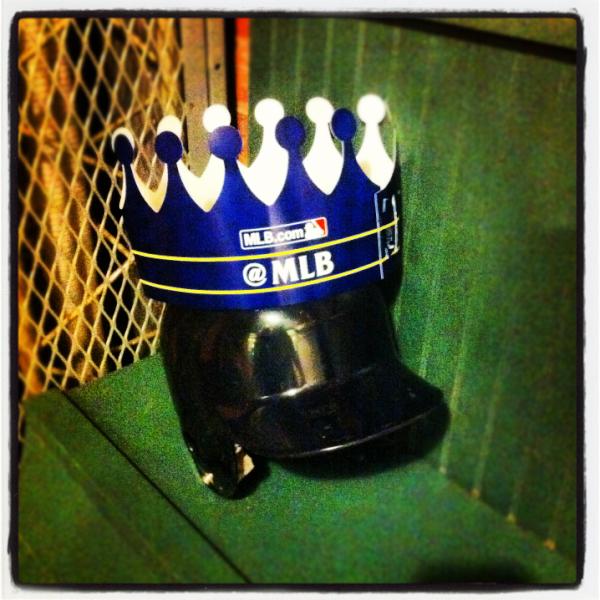 kcstore's tweet photo. RT @visitkc: RT @MLB: The official @MLB crowns are here and heading to Kansas City for #ASG: http://t.co/xiwI9wVY