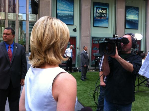 RealMargaretAnn's tweet image. I ALWAYS weasel my way on camera!! #broadcasterprobs #FoxNewsInterview