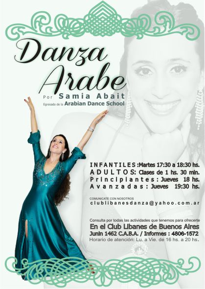 Kaslik's tweet photo. Clases de Danza Árabe en el Club Libanes con Samia Abait, recibida de la escuela de Amir Thaleb http://t.co/qaoZBXhK