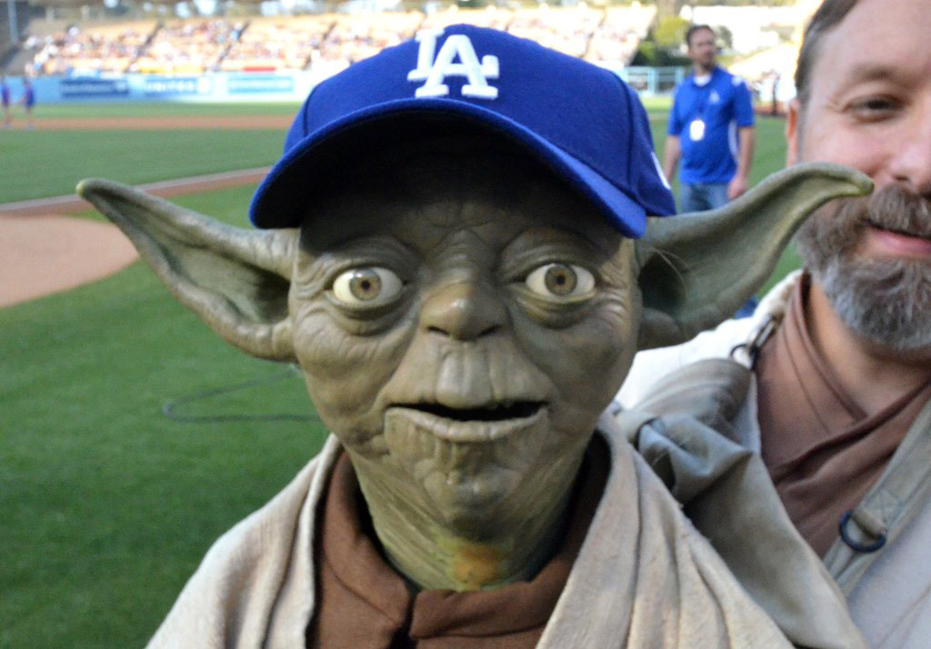 Los Angeles Dodgers on X: May the Force be with Blue! RT @MLB