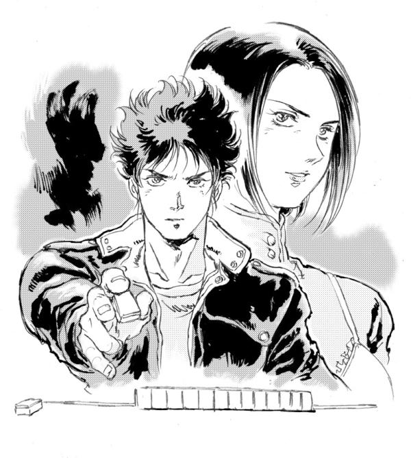 誰もうれしくない、オリジナルです。3年ぐらい前に麻雀漫画描いてくれって言われて、考えたキャラです。10分ラクガキじゃ申し訳ないので、なんちゃんてトーン処理したら30分もかかってしまいましたw 