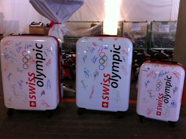 Kleiderabgabe für OS London in Bern