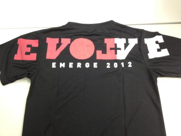 CampUNIty2012's tweet photo. Have you gotten your black Evolve Tee? Day 1 Session Attire. http://t.co/JzInXGMM