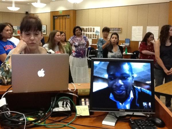 inginging82's tweet photo. Skype with Teachers in South Africa!!! http://t.co/Uod8rhqu