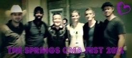 TheSpringsBand's tweet photo. "@kcampbell519: Me and @TheSpringsBand #CMAfest 💜 http://t.co/LoEjF18B" awesome pic Kelly. Anyone else got photos with us? Show us! #radow!