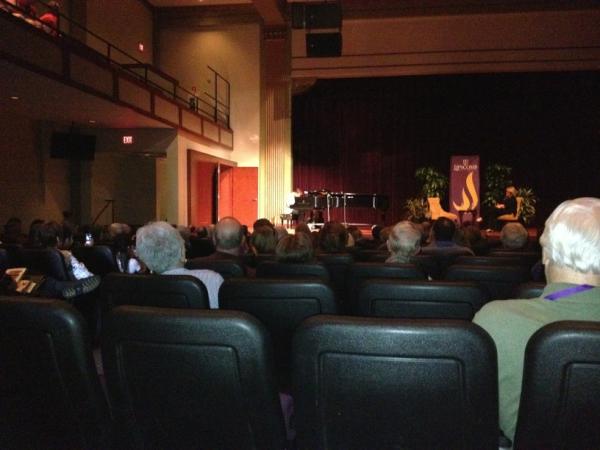 jadcox's tweet image. Listening to Michael W Smith interviewed and perform at Lipscomb's Summer Celebration.