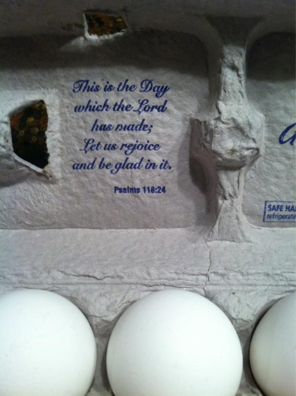 noellevillard's tweet image. On the inside of my egg carton...pretty neat 
#christianeggs