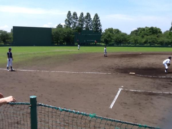 b_tatsu's tweet photo. 見事初戦突破！この間の地区大会チャンピオンに、1-0で勝利！！ ＼(^o^)／
 次も強豪だけど、最後まで戦え！ http://t.co/xsKUz7CV