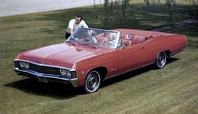 Red is HOT, Chevrolet Impala 4th generation. #Wikipedicar