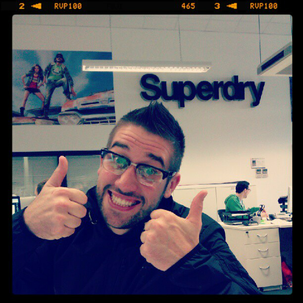 Superdry on Twitter "Carl from the Superdry Social Media team rocking