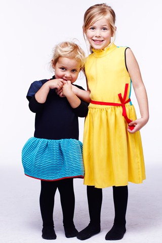 Roksanda Ilincic's chilrenswear line is so cute! The line is called blossom and arrives in stores this week.