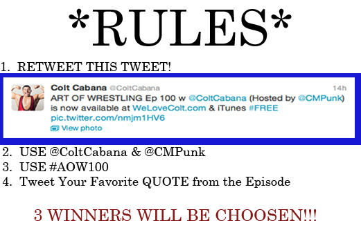 ColtCabana's tweet image. Click the LINK for RULES.
I'll tweet the winners tomorrow, so you have time to listen!