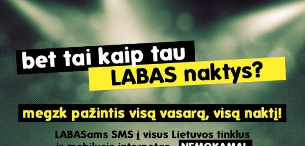 LABASadoriai's tweet photo. LABAS ir vėl stato nemokamą bendravimą visomis vasaros naktimis ;) http://t.co/A9RCQYGW