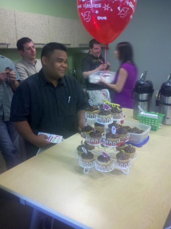 PointSync's tweet photo. Congratulations to Percy, our IT Guy and Tester for graduating with a 3.97 GPA in the IT field!  Way to go Percy! http://t.co/rTOjGlJa