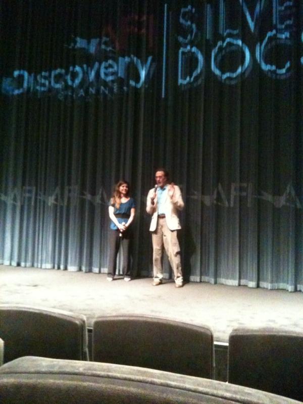 marshallcurry's tweet image. Ross McElwee- one of the big reasons I wanted 2 make docs- presenting his new film Photographic Memory at #Silverdocs