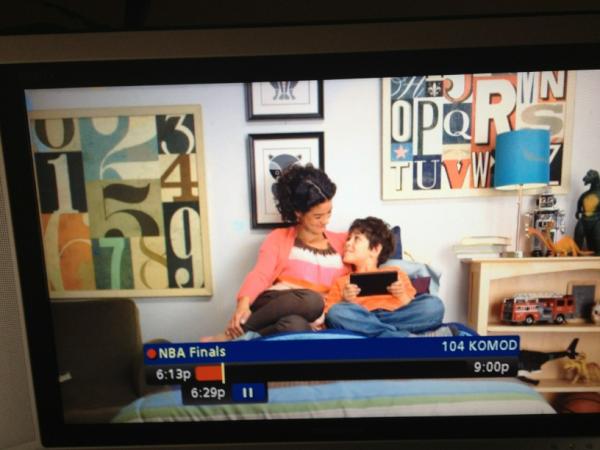 GrandImageDevan's tweet image. GI artwork on a commercial last night during the NBA finals! Whoop whoop!