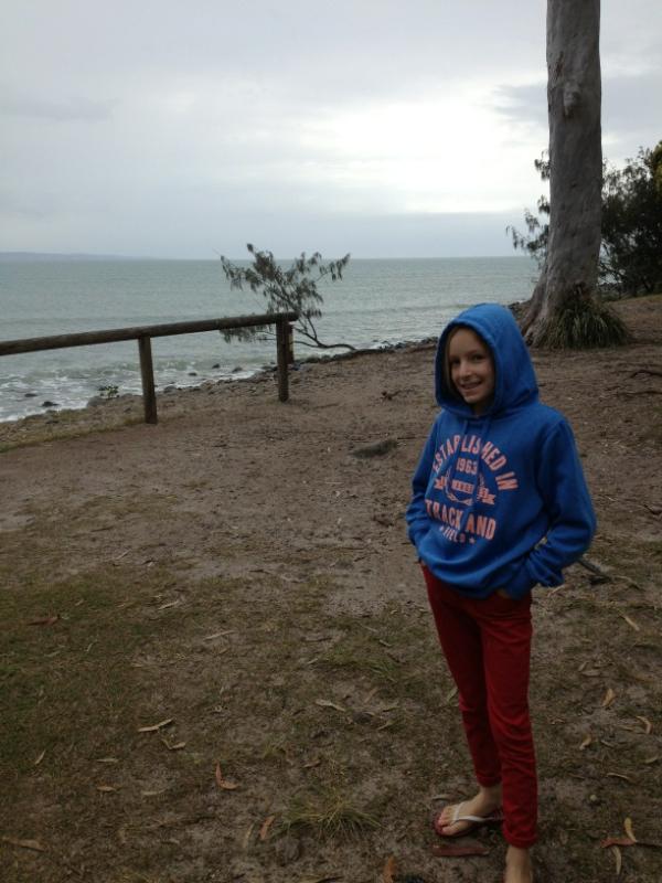 simitchell's tweet image. Cold, wet and no surf at Noosa :-(
