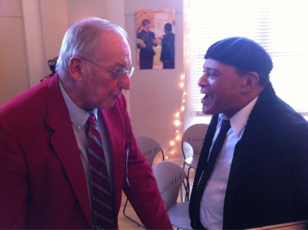 riponcollege's tweet photo. Two Ripon legends: Doc Weiske '50 and Al Jarreau '62. #AW2012 http://t.co/nNxhNshB