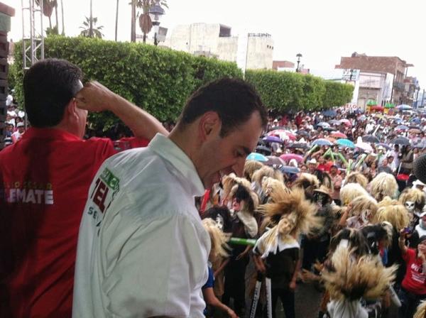 Cerrando una campaña muy intensa y de mucho compromiso. Hoy en #Jalpa.