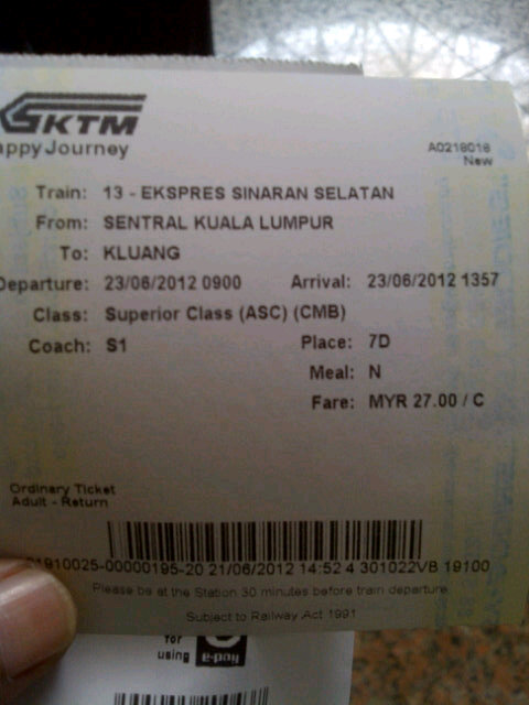 RT <a href="/usahawanelite/">Elite</a>: Choo Choo Train Trip Kluang